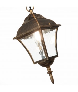 SL082.203.01 Светильник уличный подвесной ST-Luce Бронза/Бронза, Прозрачный E27 1*60W DOMENICO-foto3