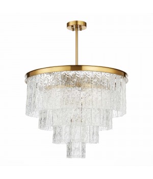 SL1230.302.08 Люстра потолочная ST-Luce Латунь/Прозрачный E14 8*60W STABIA-foto2