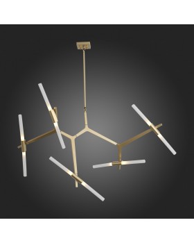 SL947.202.10 Люстра потолочная ST-Luce Золотистый/Белый G9 10*5W LACONICITA-foto3