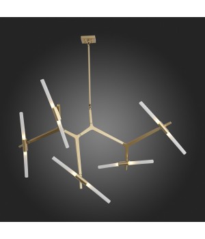 SL947.202.10 Люстра потолочная ST-Luce Золотистый/Белый G9 10*5W LACONICITA-foto3