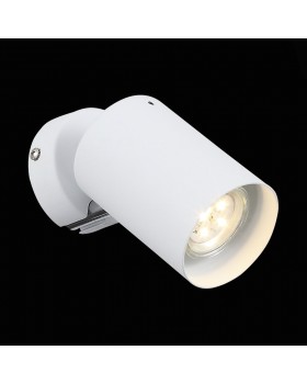 SL597.501.01 Спот ST-Luce Белый, Хром/Белый GU10 LED 1*3W FANALE-foto3