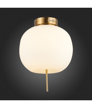 SL1621.202.01 Светильник потолочный ST-Luce Золотистый/Белый LED 1*25W 3000K LACUS-foto5