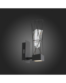 SL815.301.01 Бра ST-Luce Серый графит/Серый графит, Прозрачный LED 1*6W 4000K PROGETTO-foto5