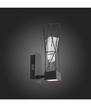 SL815.301.01 Бра ST-Luce Серый графит/Серый графит, Прозрачный LED 1*6W 4000K PROGETTO-foto5