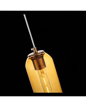 SL1145.393.01 Светильник подвесной ST-Luce Латунь/Янтарный E27 1*60W CALLANA-foto6