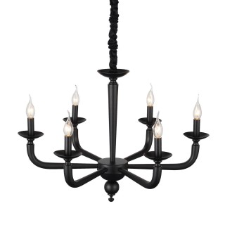 SL1114.403.06 Люстра подвесная ST-Luce Черный E14 6*40W FORTEZA-foto11