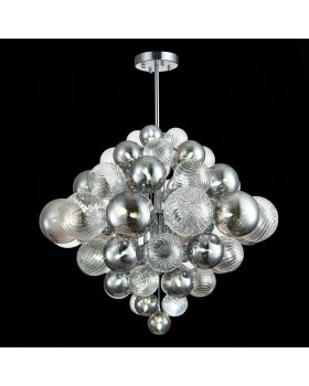 SL1124.103.29 Люстра подвесная ST-Luce Хром/Дымчатый, Прозрачный G9 29*5W 4000K VINETTO-foto9