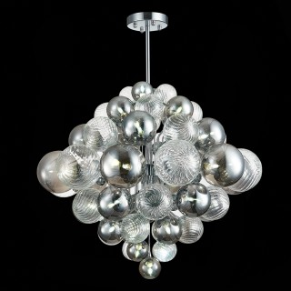 SL1124.103.29 Люстра подвесная ST-Luce Хром/Дымчатый, Прозрачный G9 29*5W 4000K VINETTO-foto9