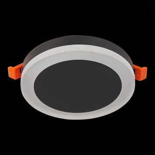 ST104.442.06 Светильник потолочный Черный LED 1*6W 4000K 468Lm Ra>80 120° IP20 D110xH20 170-240V CIAMELLA-foto5