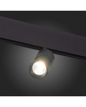 ST365.436.07 Магнитный трековый светильник Черный LED 1*7W 3000K 595Lm Ra>80 36° IP20 L-xW44xH90 48V LEMMI-foto7