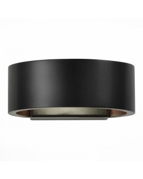 SL591.401.01 Светильник настенный ST-Luce Черный, Золото/Черный, Золото LED 1*6W 4000K FONDO