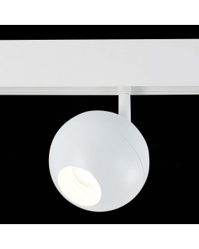 ST354.546.12 Магнитный трековый светильник белый LED 1*12W 4000K 680Lm Ra>80 36° IP20 L120xW100xH195 48V BOLE-foto4