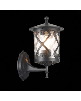SL085.401.01 Светильник уличный настенный ST-Luce Черный/Черный, Прозрачный E27 1*60W LORNE-foto6