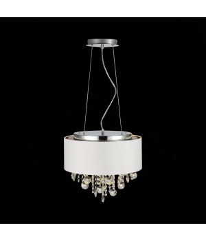 SL1350.503.04 Светильник подвесной ST-Luce Хром/Белый, Золотистый, Прозрачный E14 4*40W LACCHIA-foto8