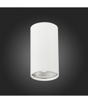 ST110.507.01 Светильник потолочный Мат. белый GU10 1*50W D54xH100 220V Без ламп SIMPLUS-foto6