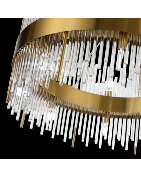 SL1158.303.16 Люстра подвесная ST-Luce Латунь/Латунь, Прозрачный G9 16*5W NITIDO-foto12