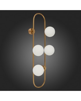 SL1149.301.04 Бра ST-Luce Латунь/Белый G9 4*5W VERA-foto6