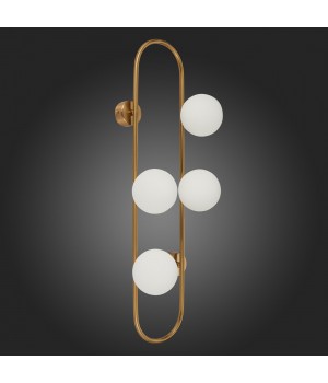 SL1149.301.04 Бра ST-Luce Латунь/Белый G9 4*5W VERA-foto6