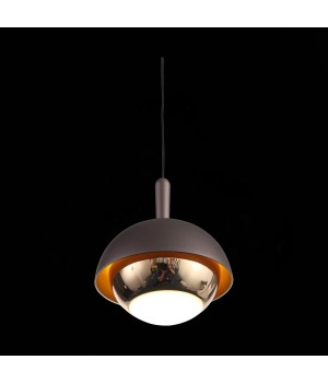 SL1602.323.01 Светильник подвесной ST-Luce Кофейный, Золото/Кофейный, Золото LED 1*8W 4000K ENTOLLA-foto5