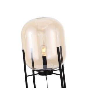 SL1050.525.01 Торшер ST-Luce Черный/Коньячный E27 1*40W (из 2-х коробок) BURASCA-foto3