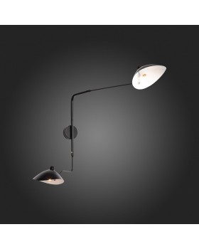 SL305.401.02 Светильник настенный ST-Luce Черный/Черный, Белый E27 2*60W SPRUZZO-foto12