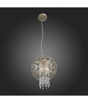 SL1101.203.02 Люстра подвесная ST-Luce Шампань/Шампань, Прозрачный E14 2*40W DOLCIMA-foto4