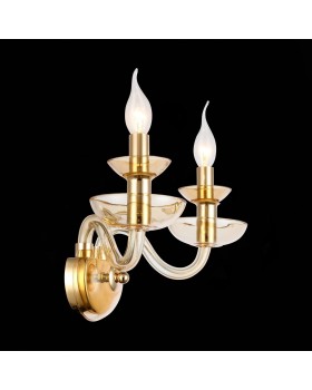 SL1758.201.02 Светильник настенный ST-Luce Золотистый, Шампань E14 2*40W CENELA-foto6