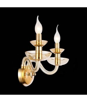 SL1758.201.02 Светильник настенный ST-Luce Золотистый, Шампань E14 2*40W CENELA-foto6