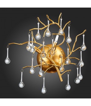 SL1651.201.02 Бра ST-Luce Золотистый/Золотистый G9 2*5W Anzio-foto4