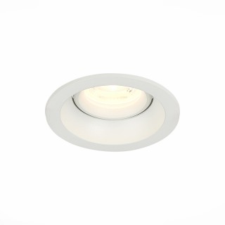 ST208.508.01 Св-к встр. Мат. белый GU10 1*50W  D94xH40 220V Без ламп MISURA-foto3