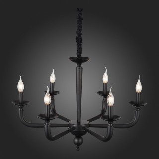 SL1114.403.06 Люстра подвесная ST-Luce Черный E14 6*40W FORTEZA-foto3