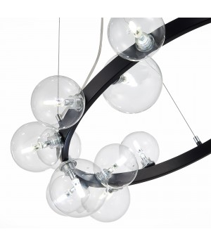 SL1165.403.15 Светильник подвесной ST-Luce Черный/Прозрачный G4 15*5W NECTON-foto10