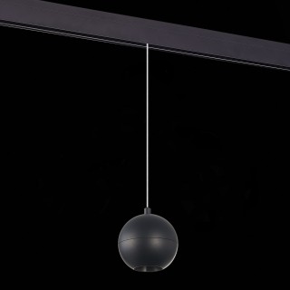 ST354.443.12 Магнитный трековый светильник подвесной Черный LED 1*12W 4000K 750Lm Ra>80 36° IP20 D100xH92 48V BOLE-foto4