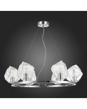 SL1175.103.06 Люстра подвесная ST-Luce хром/прозрачный E14 6*40W Portici-foto4