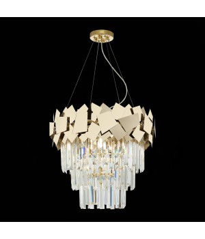 SL1232.203.06 Светильник подвесной ST-Luce Золотистый/Прозрачный, Золотистый E14 6*60W CASERTA-foto5