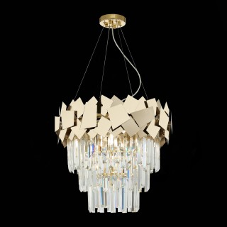 SL1232.203.06 Светильник подвесной ST-Luce Золотистый/Прозрачный, Золотистый E14 6*60W CASERTA-foto5