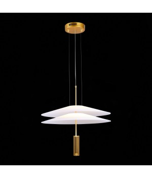 SL6101.203.01 Люстра подвесная ST-Luce Золотистый/Белый LED 1*10W 3000K Isola-foto4