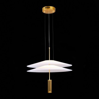 SL6101.203.01 Люстра подвесная ST-Luce Золотистый/Белый LED 1*10W 3000K Isola-foto4