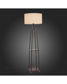 SLE302.405.01 Торшер ST-Luce Черный, Коричневый/Бежевый E27 1*40W (из 2-х коробок) MENOLA-foto5