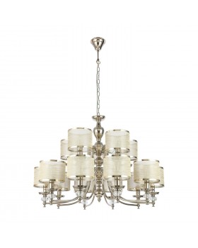 SL1750.103.15 Люстра подвесная ST-Luce Никель/Золотистый E14 15*40W CORESIA-foto2