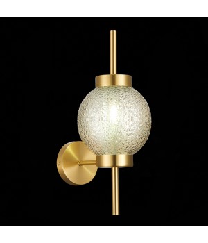 SL1155.301.01 Светильник настенный ST-Luce Латунь/Коньячный E14 1*40W MARENA-foto3