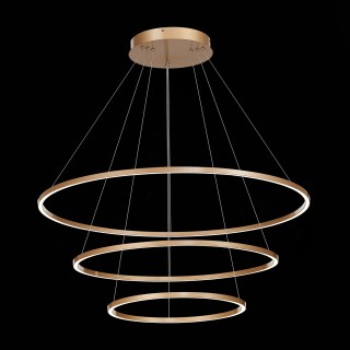 ST605.243.114 Светильник подвесной ST-Luce Золотистый/Белый LED 1*114W 4000K ST605 DOWN-foto3