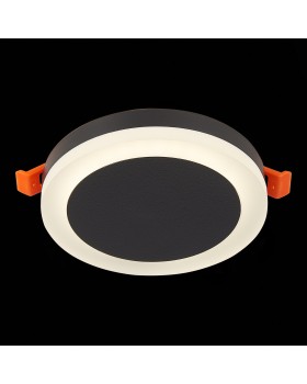 ST104.442.06 Светильник потолочный Черный LED 1*6W 4000K 468Lm Ra>80 120° IP20 D110xH20 170-240V CIAMELLA-foto4