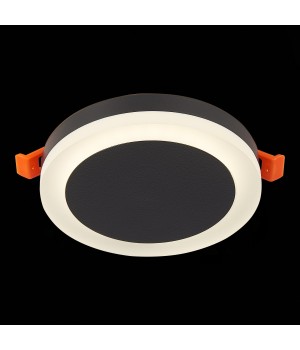 ST104.442.06 Светильник потолочный Черный LED 1*6W 4000K 468Lm Ra>80 120° IP20 D110xH20 170-240V CIAMELLA-foto4