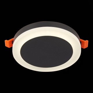 ST104.442.06 Светильник потолочный Черный LED 1*6W 4000K 468Lm Ra>80 120° IP20 D110xH20 170-240V CIAMELLA-foto4