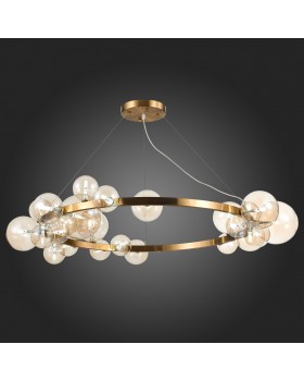 SL1165.303.24 Светильник подвесной ST-Luce Бронза/Коньячный G4 24*5W NECTON-foto5