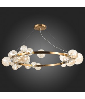 SL1165.303.24 Светильник подвесной ST-Luce Бронза/Коньячный G4 24*5W NECTON-foto5