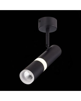 ST106.442.08 Светильник потолочный Черный LED 1*8W 4000K 624Lm Ra>80 D70xH165 170-240V ESCOPIO-foto6