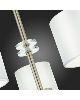 SL1757.103.05 Люстра подвесная ST-Luce Никель/Белый E14 5*40W KATENA-foto4