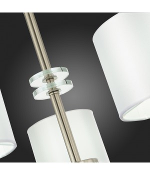 SL1757.103.05 Люстра подвесная ST-Luce Никель/Белый E14 5*40W KATENA-foto4